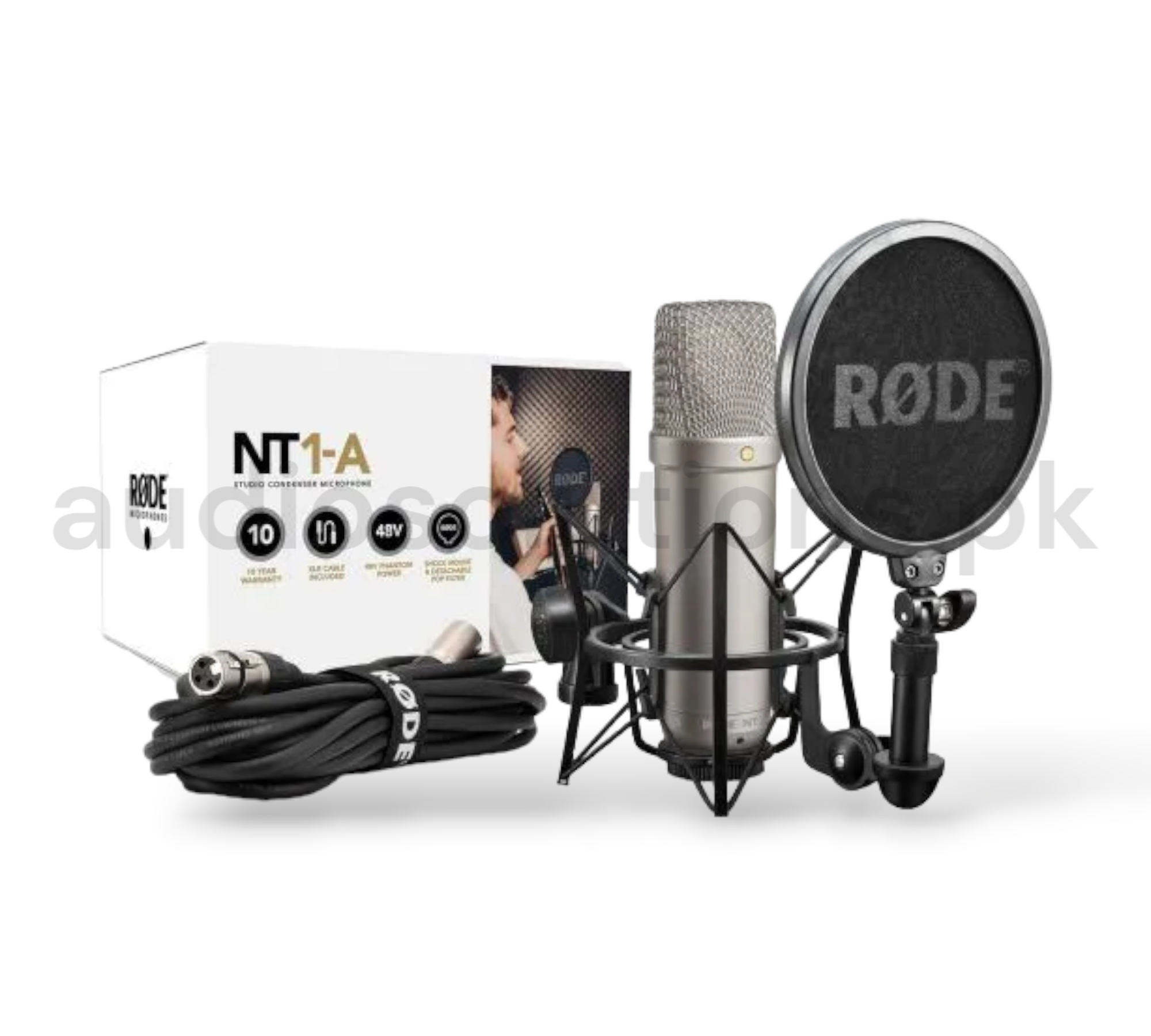 RODE NT1-A Large-diaphragm Cardioid Condenser Microphone – Audio Solutions