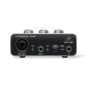 BEHRINGER U-PHORIA UM2 2×2 USB Audio Interface