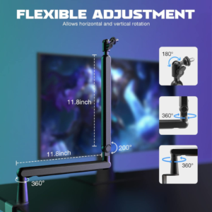 FIFINE BM88 Low-Profile Microphone Arm Stand